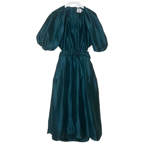 Aje Mimosa Cutout Midi Dress size 12 - Picture 4 of 13